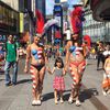 Times Square Painted Women Embrace Fame By Forming "Desnudas Inc."